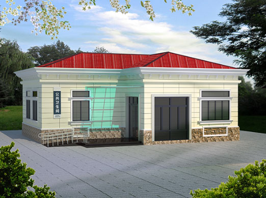 美兰现代都市型移动厕所